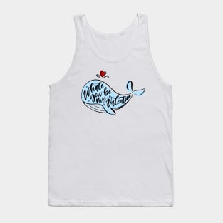 Whale You Be My Valentine ? Tank Top